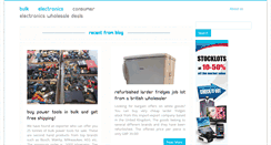 Desktop Screenshot of bulk-electronics.com